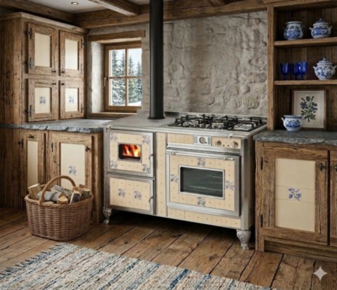 Cuisinière à bois Wekos Arnica 135