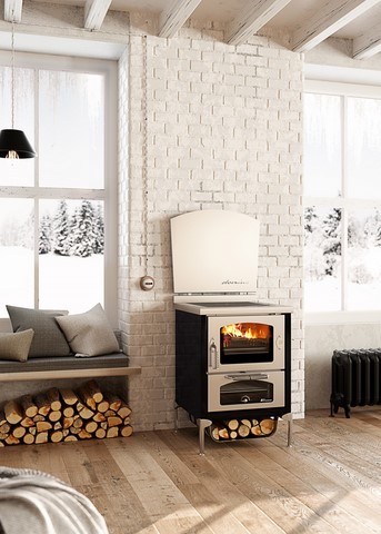 Cuisinière à bois de manincor domina